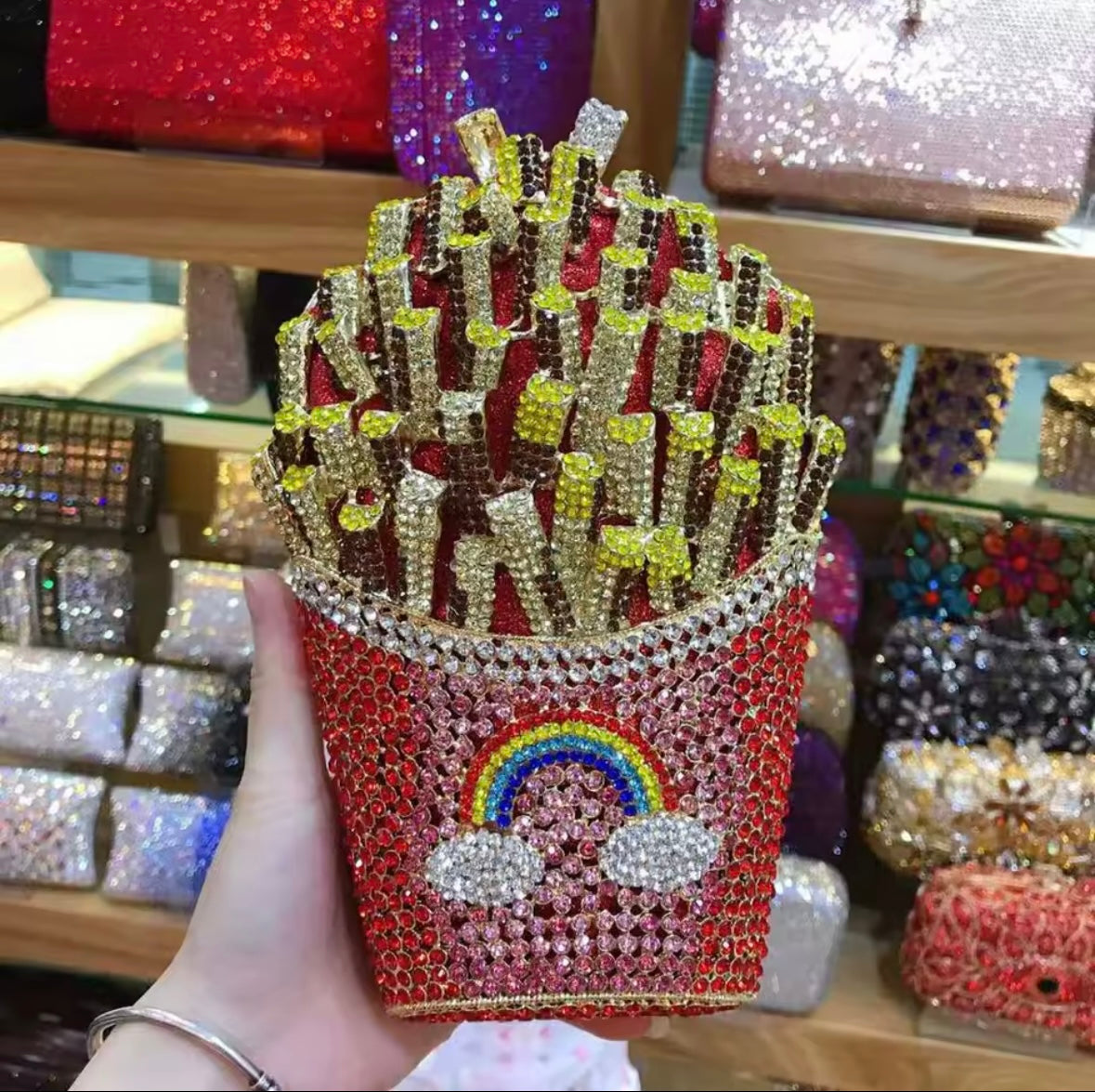 Rhinestone Large Fry